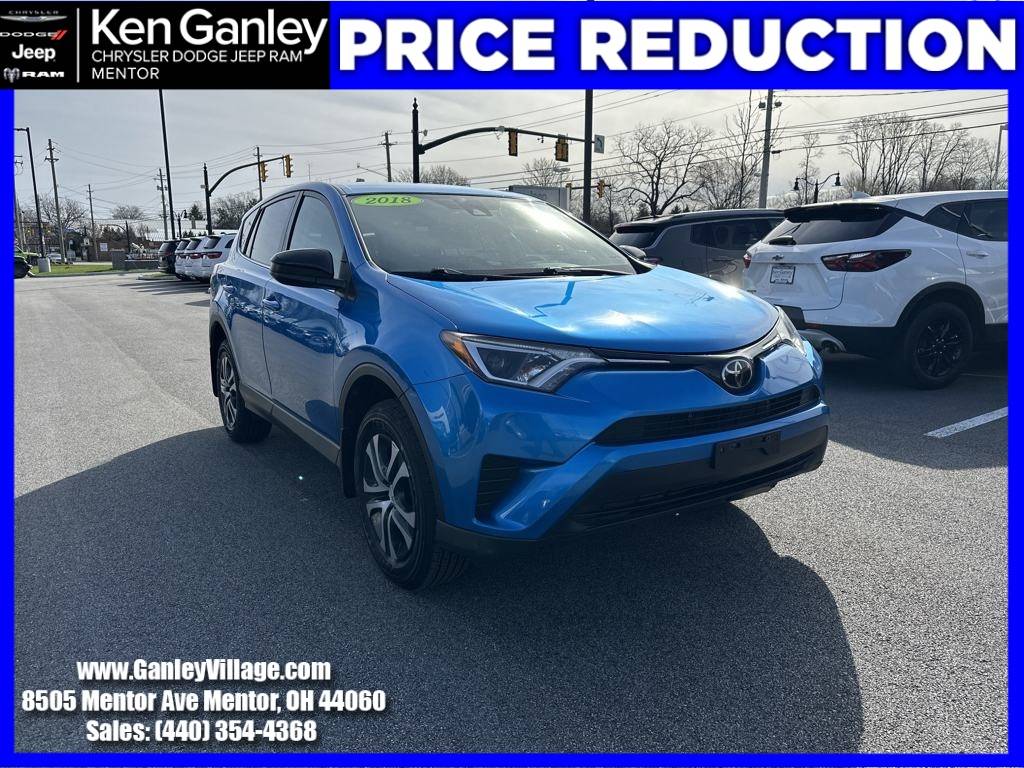 2018 Toyota RAV4 LE — SUV — 127,487 mi — Mentor, OH