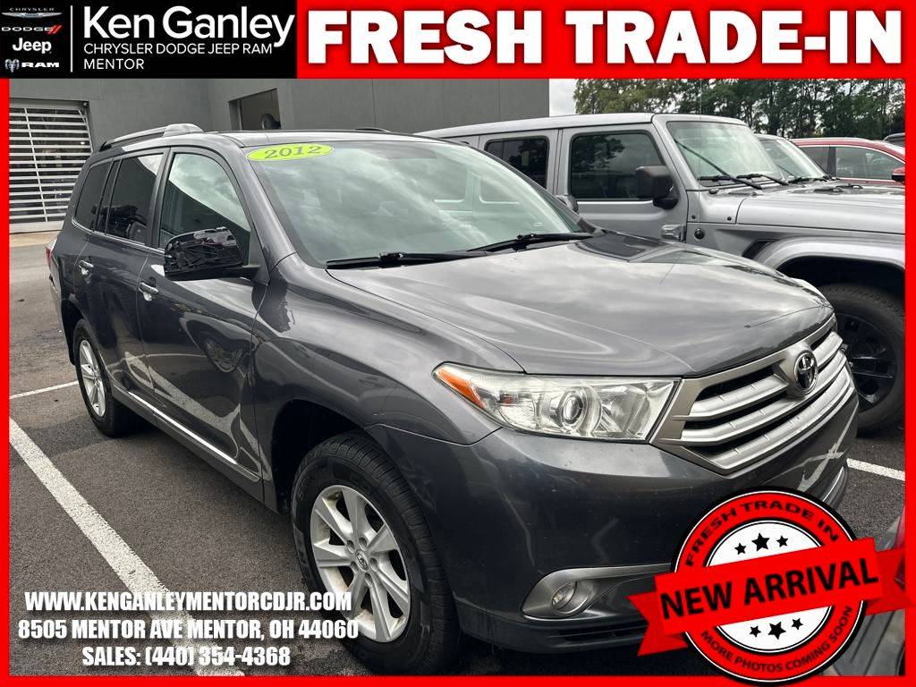 2012 Toyota Highlander SE V6 — SUV — 163,543 mi — Mentor, OH