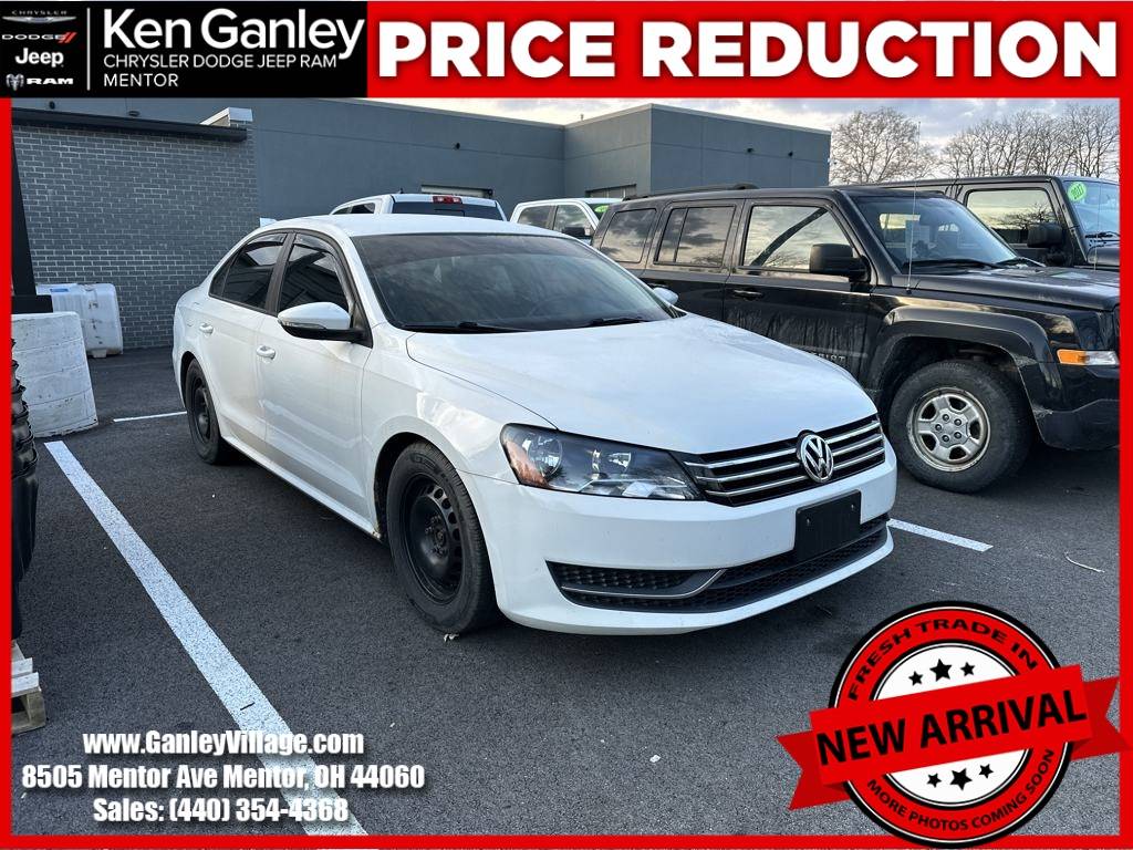 2012 Volkswagen Passat S — Sedan — 143,592 mi — Mentor, OH