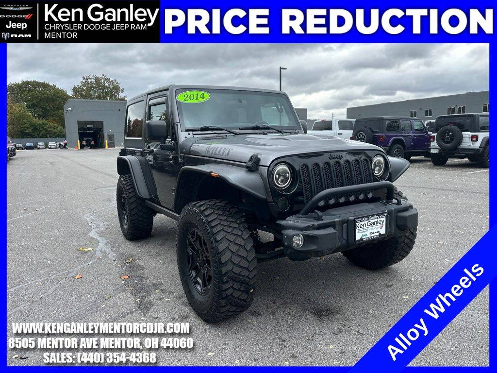 2014 Jeep Wrangler Willys Wheeler — SUV — 74,722 mi — Mentor, OH