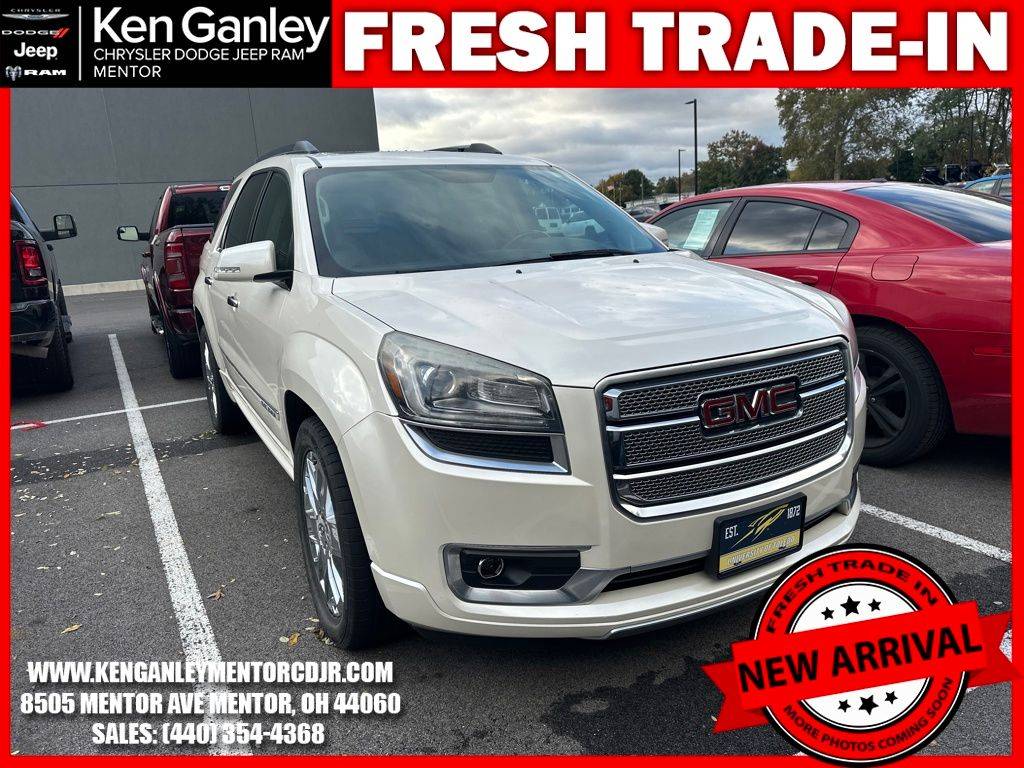 2013 GMC Acadia Denali — SUV — 138,391 mi — Mentor, OH