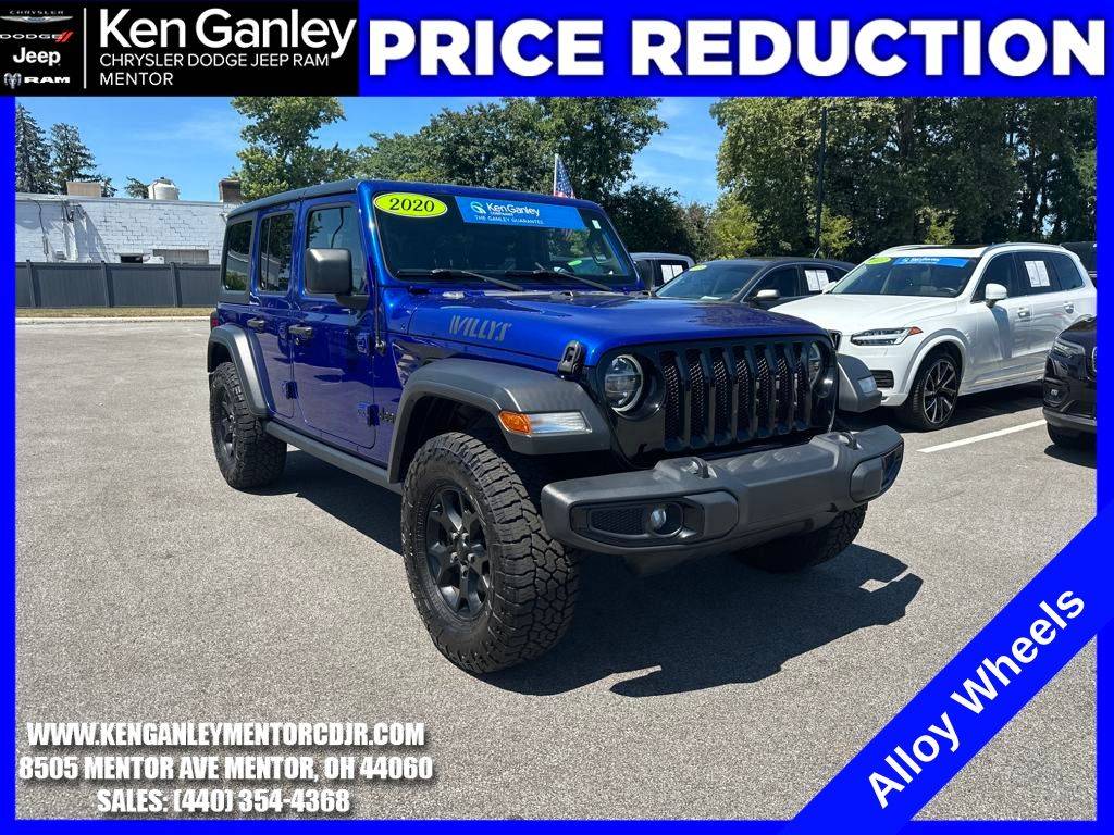2020 Jeep Wrangler Willys — SUV — 96,960 mi — Mentor, OH