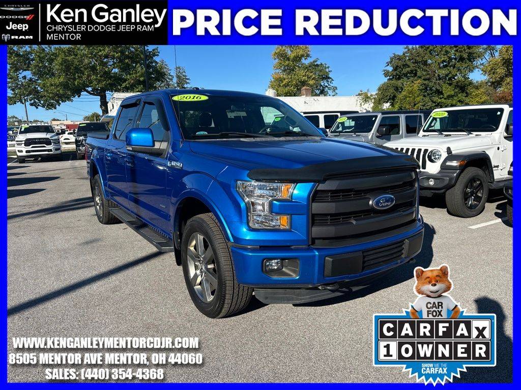 2016 Ford F-150 Lariat — Pickup Truck — 43,195 mi — Mentor, OH