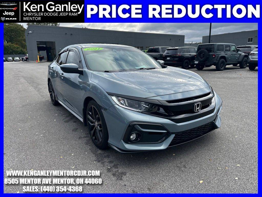 2021 Honda Civic Sport — Hatchback — 49,572 mi — Mentor, OH