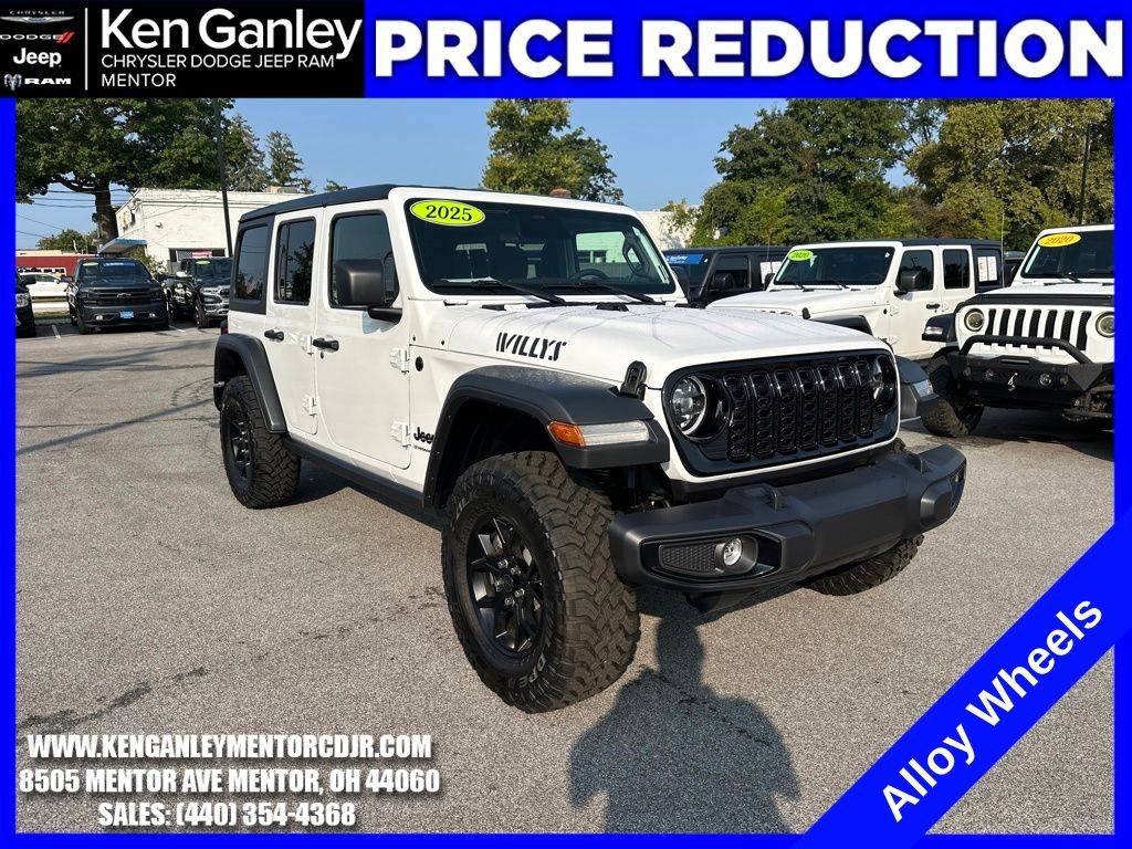 2025 Jeep Wrangler Willys — SUV — 701 mi — Mentor, OH