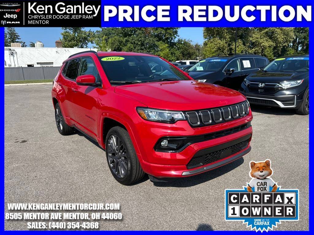 2022 Jeep Compass Limited — SUV — 14,582 mi — Mentor, OH