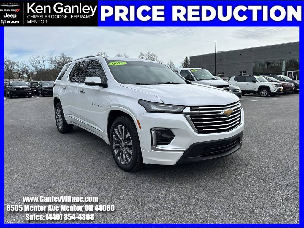 2022 Chevrolet Traverse Premier — SUV — 25,817 mi — Mentor, OH