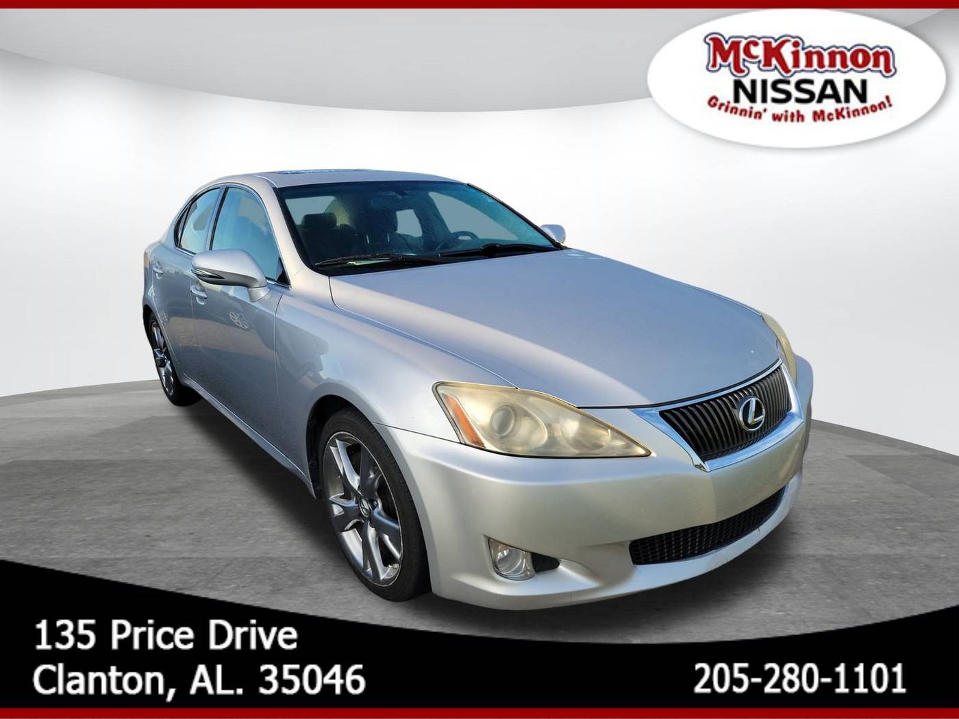 2009 Lexus IS IS 350 — Sedan — 160,562 mi — Clanton, AL