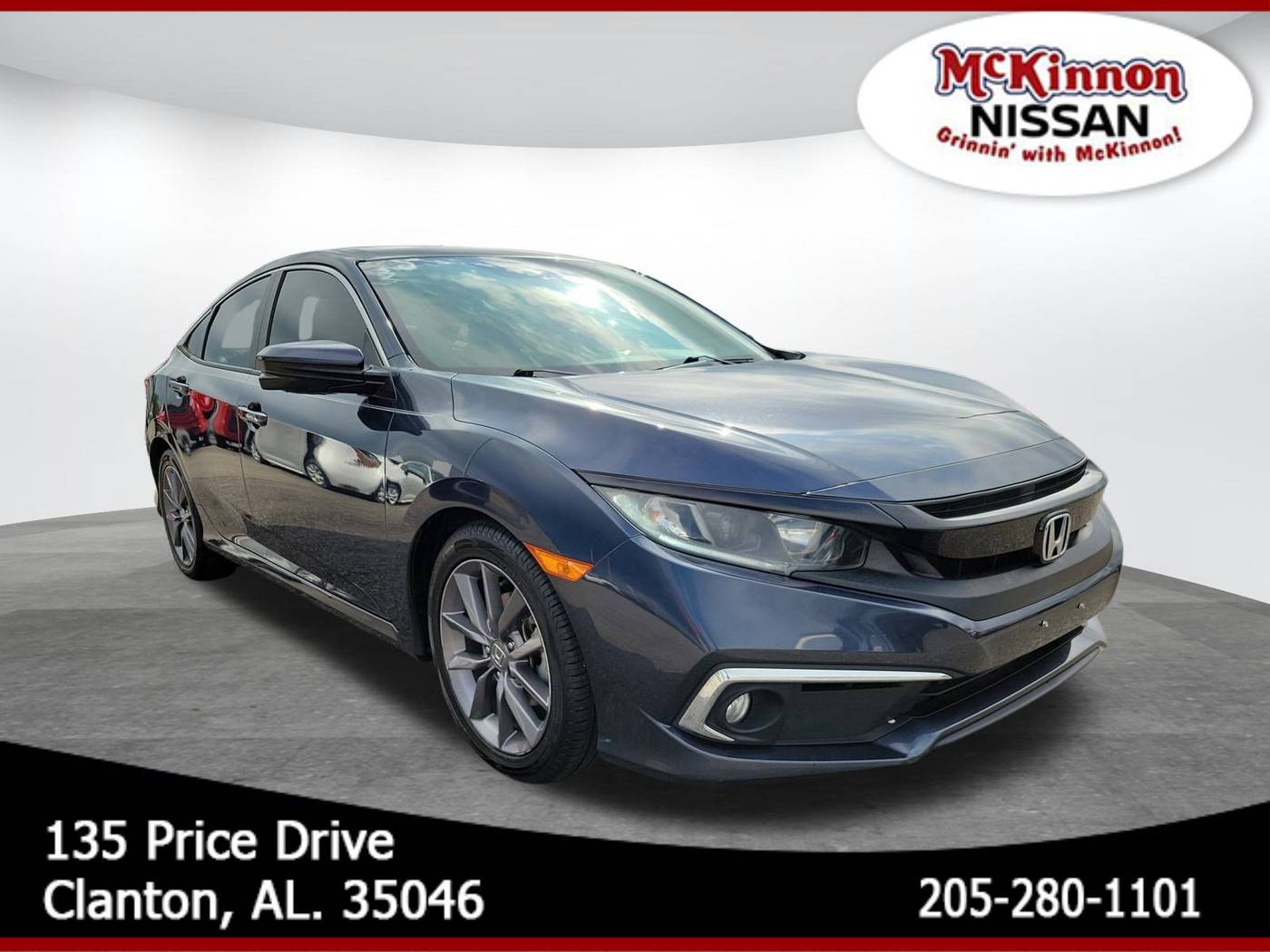 2019 Honda Civic EX — Sedan — 81,945 mi — Clanton, AL