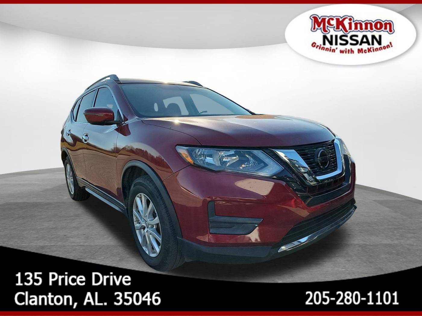 2018 Nissan Rogue SV — SUV — 139,026 mi — Clanton, AL