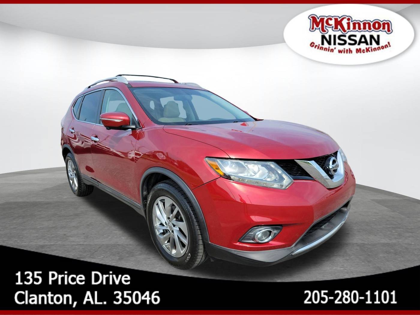 2015 Nissan Rogue SL — SUV — 122,702 mi — Clanton, AL
