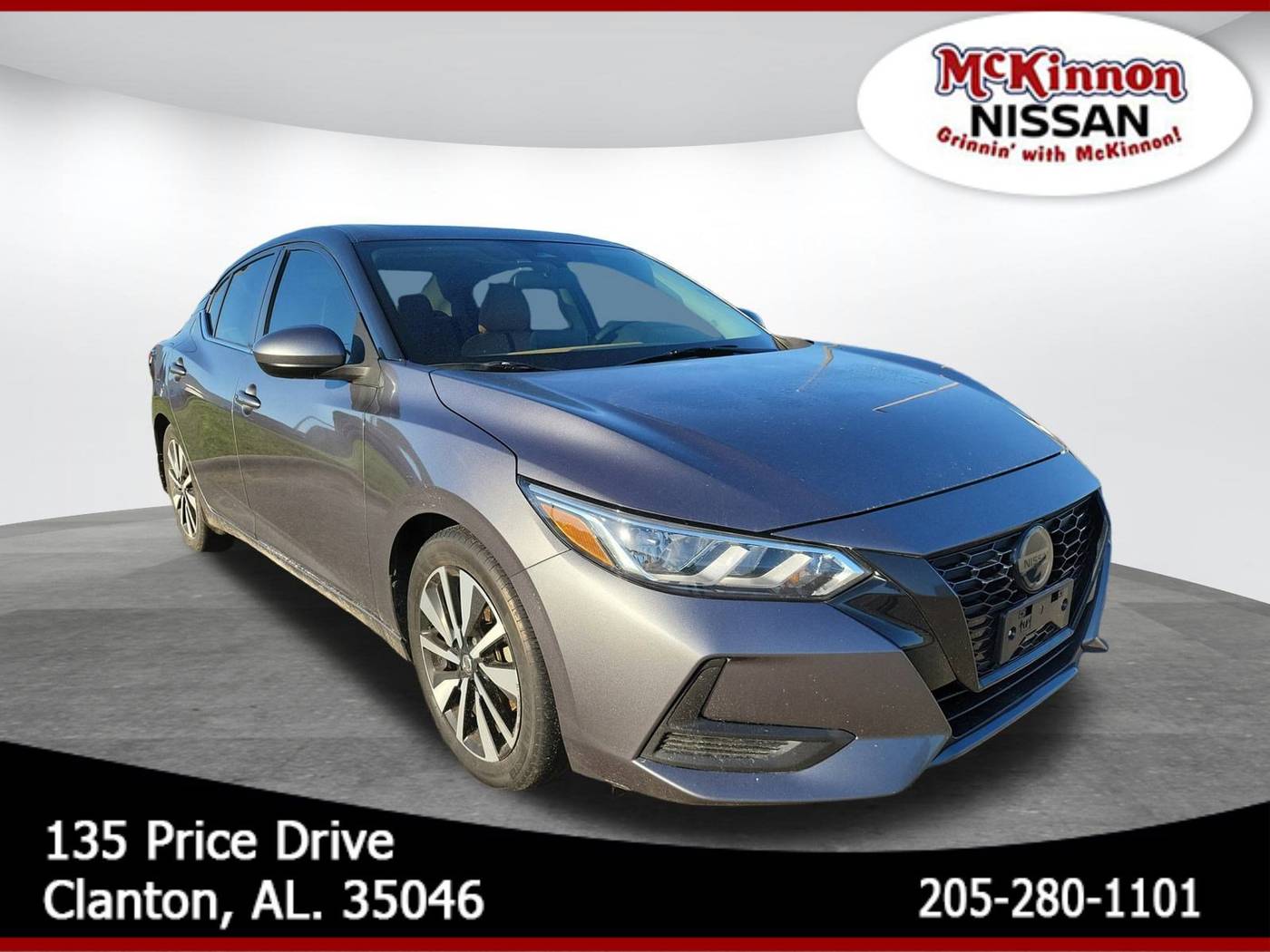 2021 Nissan Sentra SV — Sedan — 43,772 mi — Clanton, AL