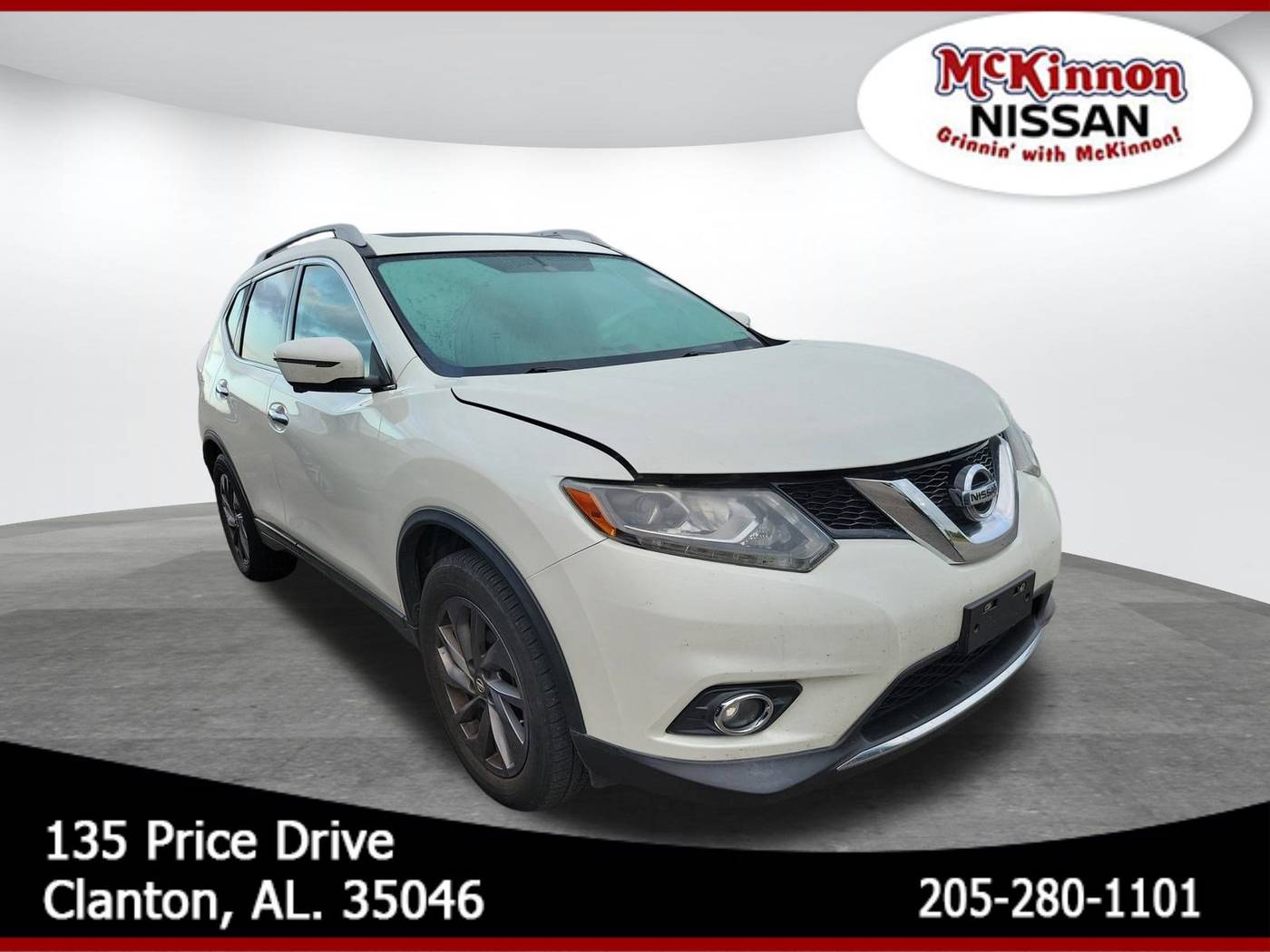 2016 Nissan Rogue SL — SUV — 118,977 mi — Clanton, AL