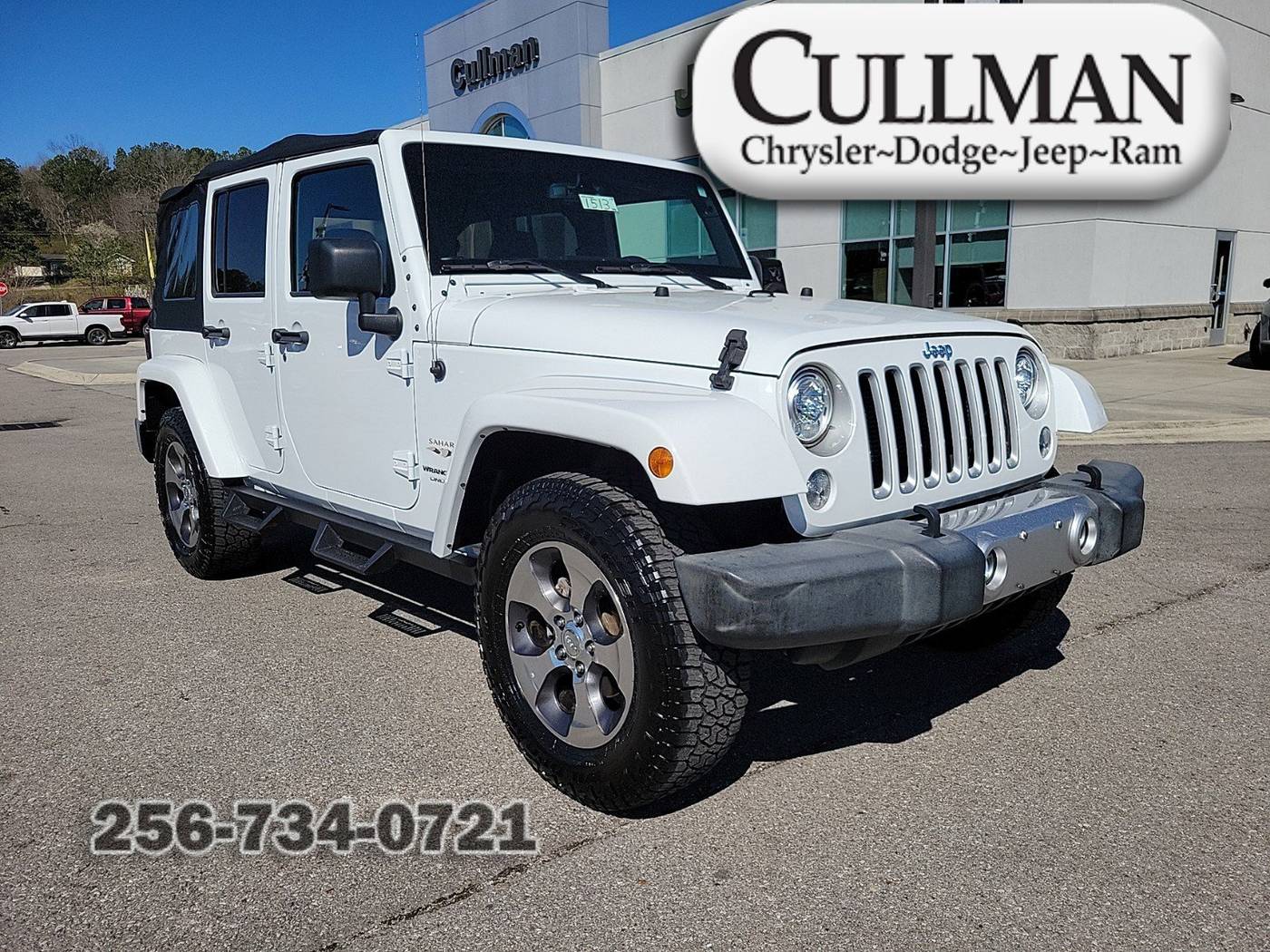 2018 Jeep Wrangler Sahara — SUV — 68,848 mi — Cullman, AL