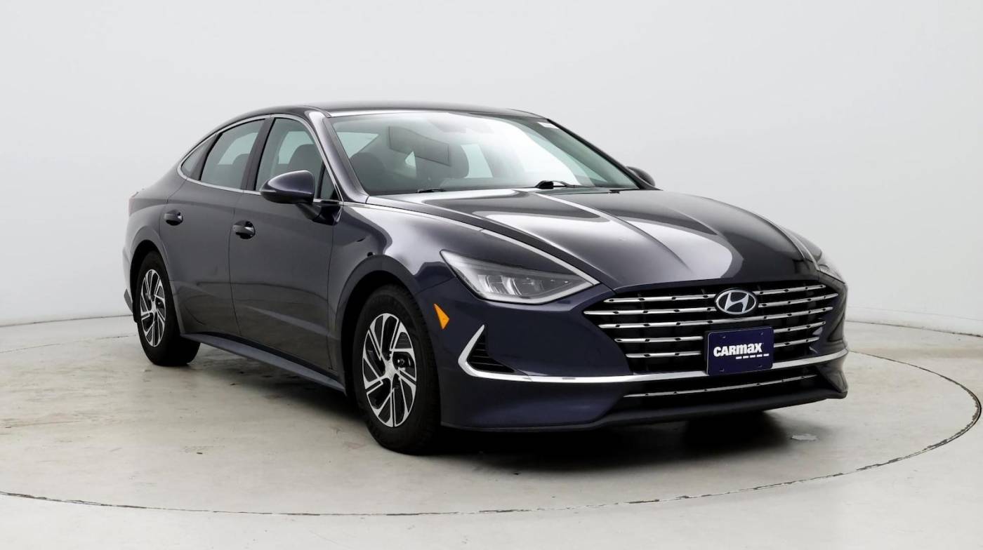 2021 Hyundai Sonata Hybrid Blue — Sedan — 97,253 mi — Raleigh, NC