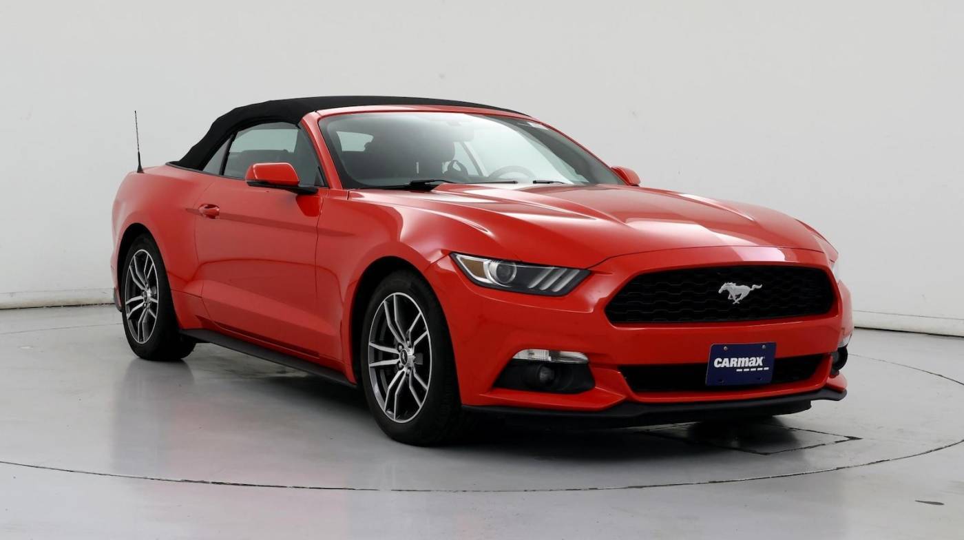 2017 Ford Mustang EcoBoost Premium — Convertible — 44,087 mi — Denton, TX