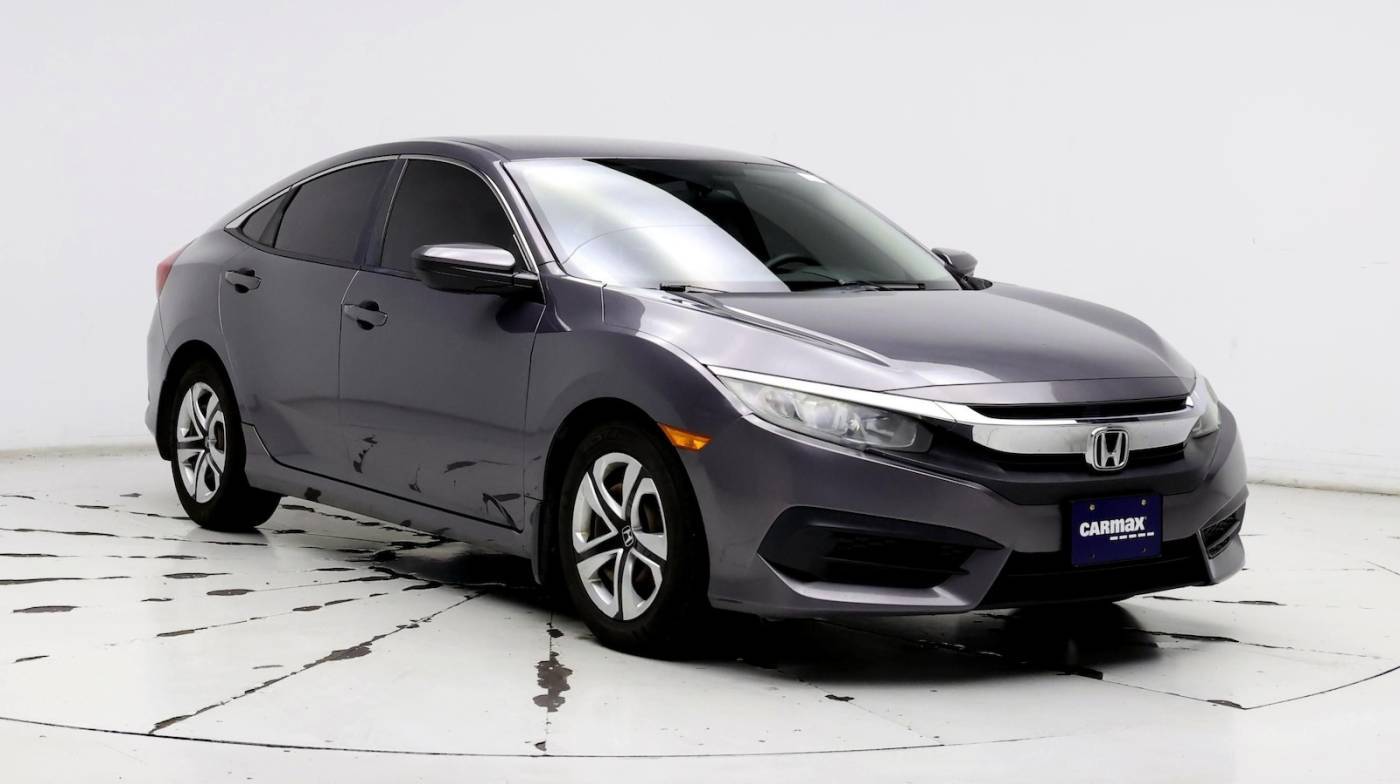 2017 Honda Civic LX — Sedan — 70,423 mi — Katy, TX