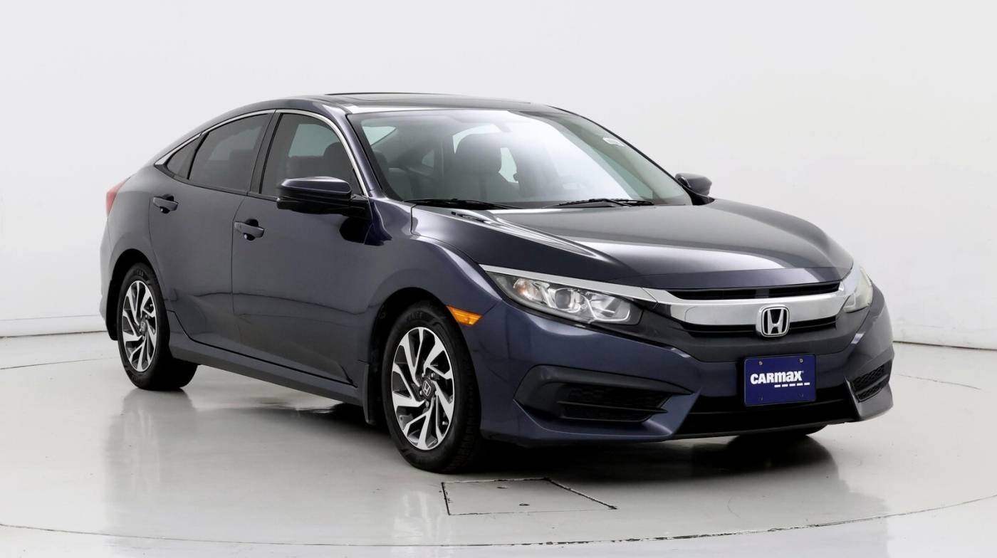 2017 Honda Civic EX — Sedan — 91,228 mi — Katy, TX