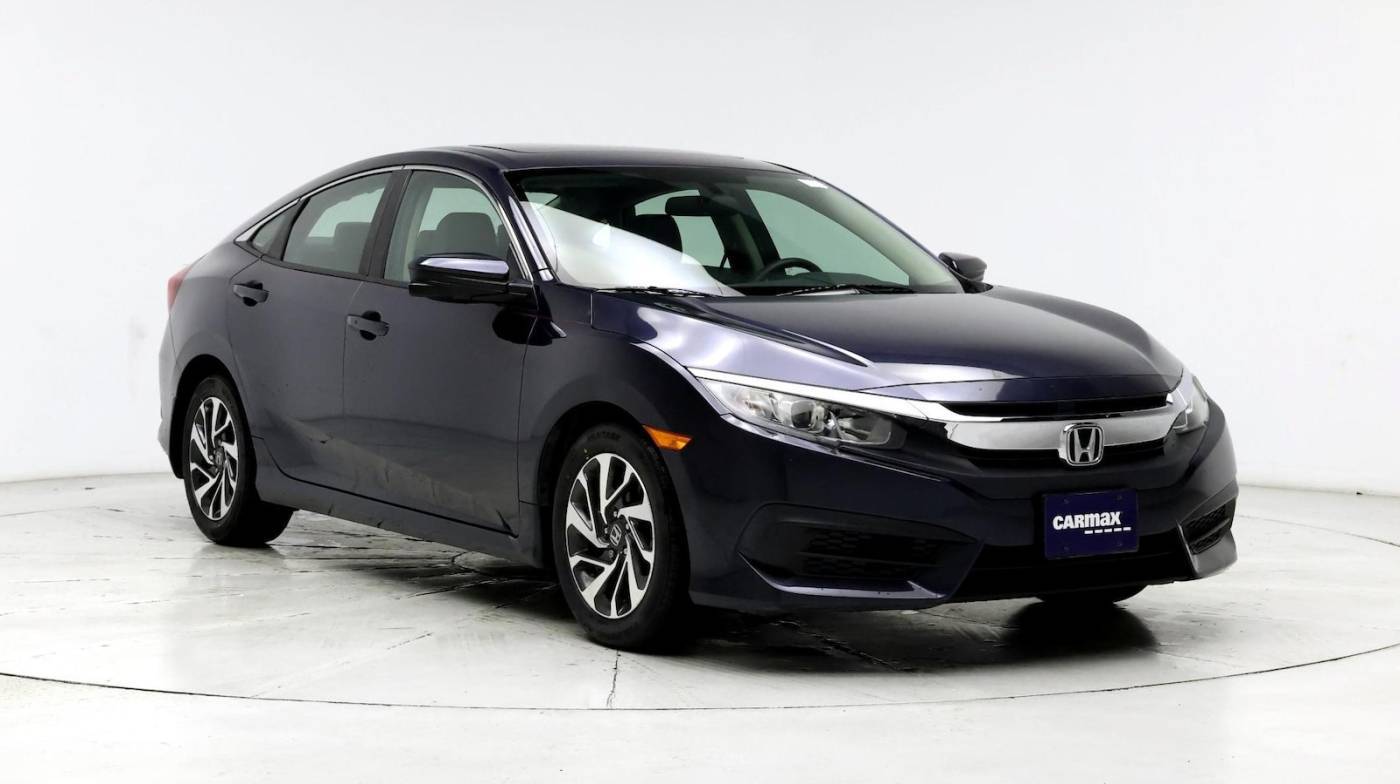 2016 Honda Civic EX — Sedan — 64,047 mi — Fort Worth, TX