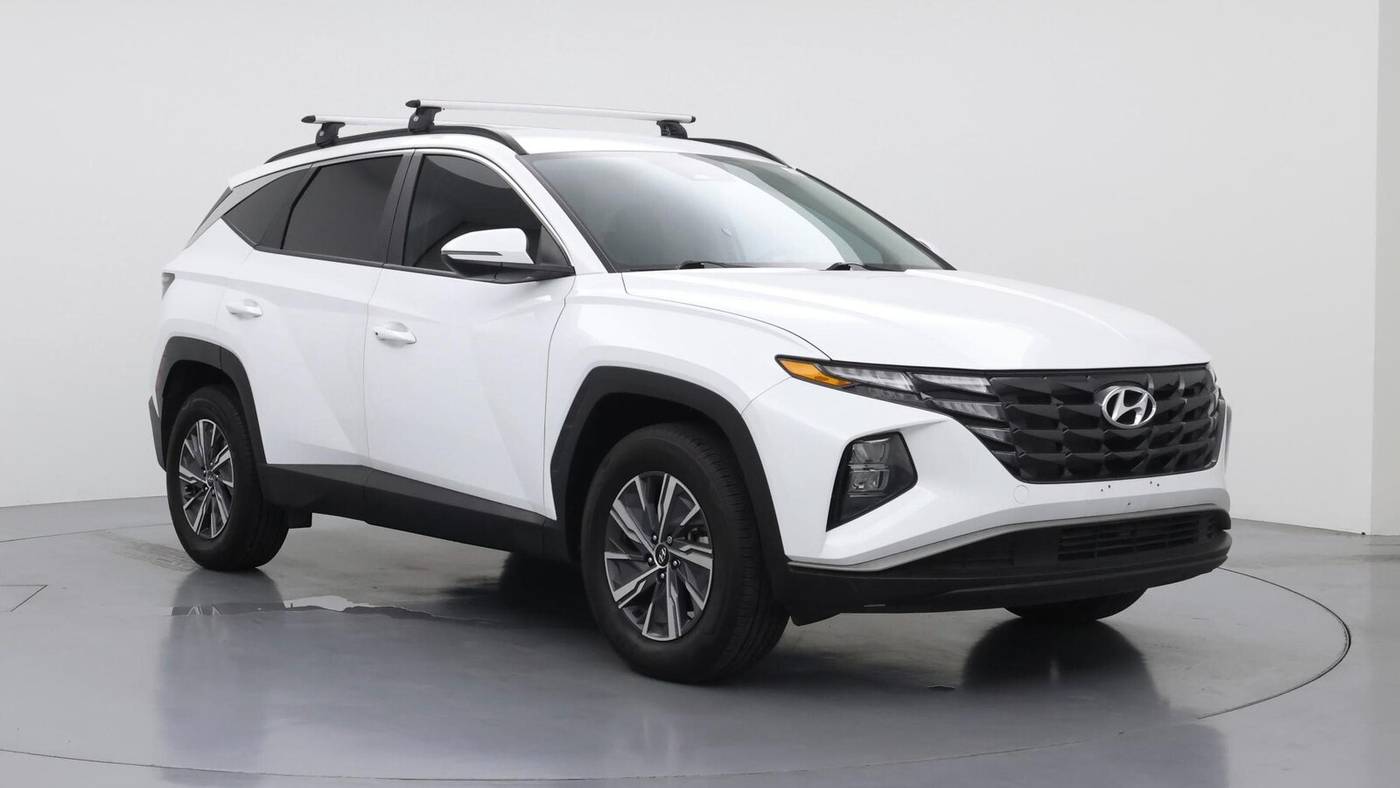 2022 Hyundai Tucson Hybrid Blue — SUV — 23,395 mi — Inglewood, CA