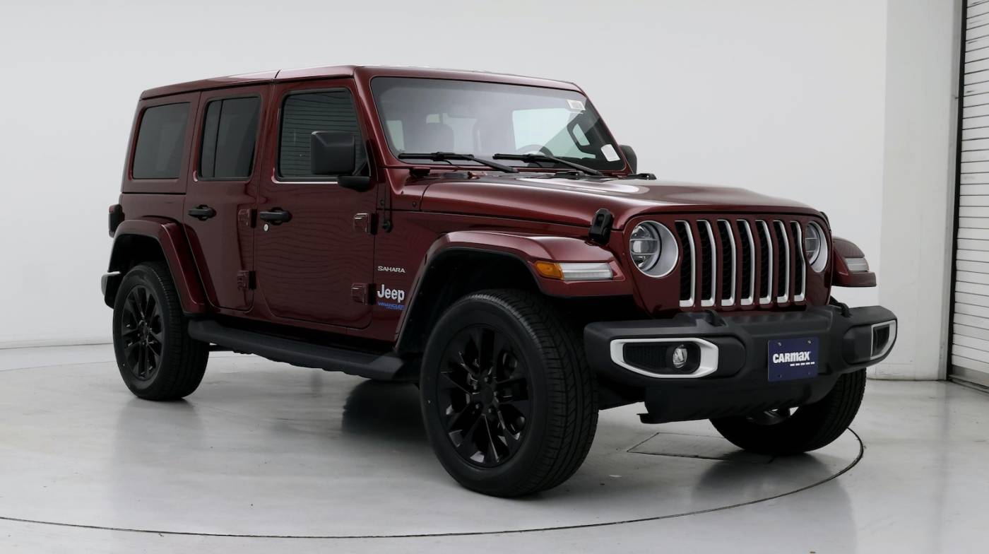 2021 Jeep Wrangler Sahara 4xe — SUV — 37,219 mi — Palm Desert, CA