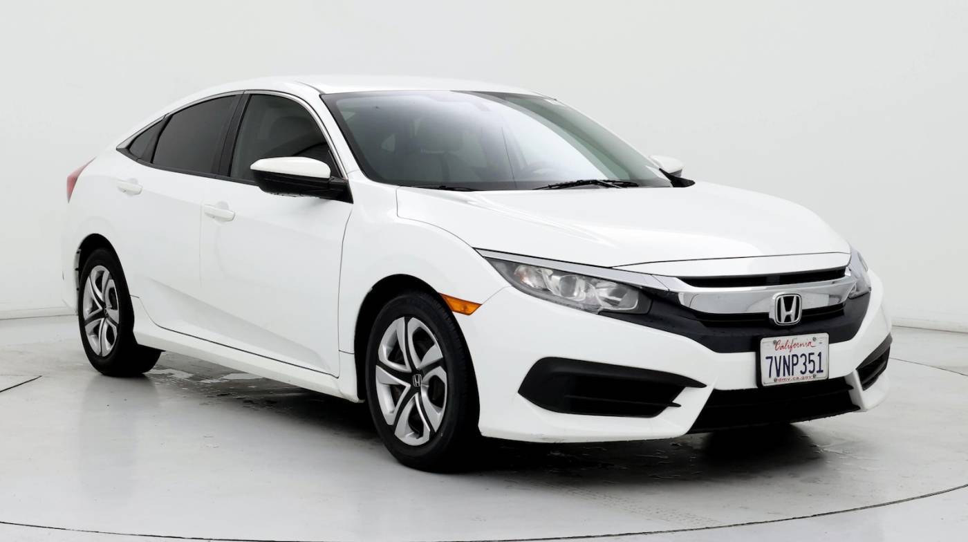 2016 Honda Civic LX — Sedan — 104,872 mi — Pleasant Hill, CA