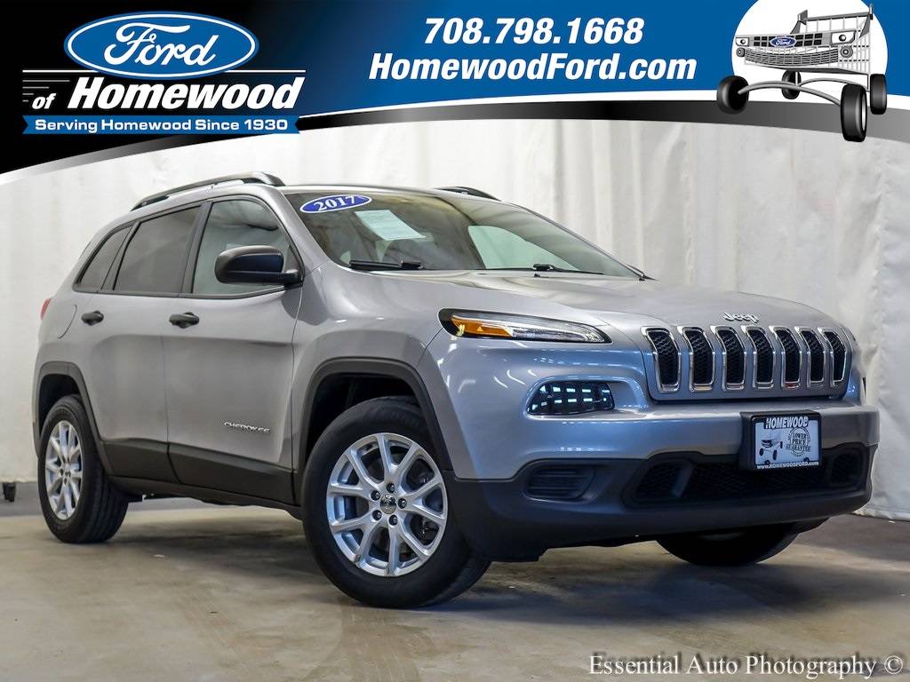 2017 Jeep Cherokee Sport — SUV — 92,074 mi — Homewood, IL
