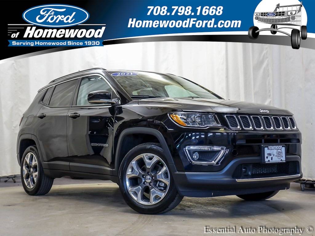 2021 Jeep Compass Limited — SUV — 25,168 mi — Homewood, IL