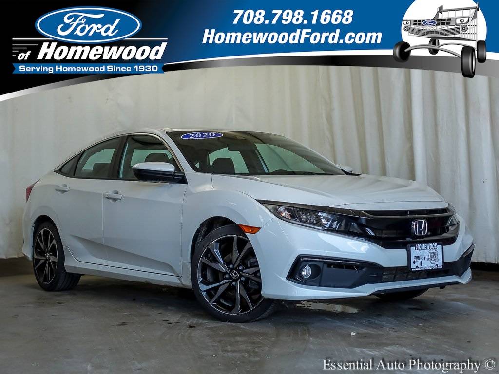 2020 Honda Civic Sport — Sedan — 64,982 mi — Homewood, IL