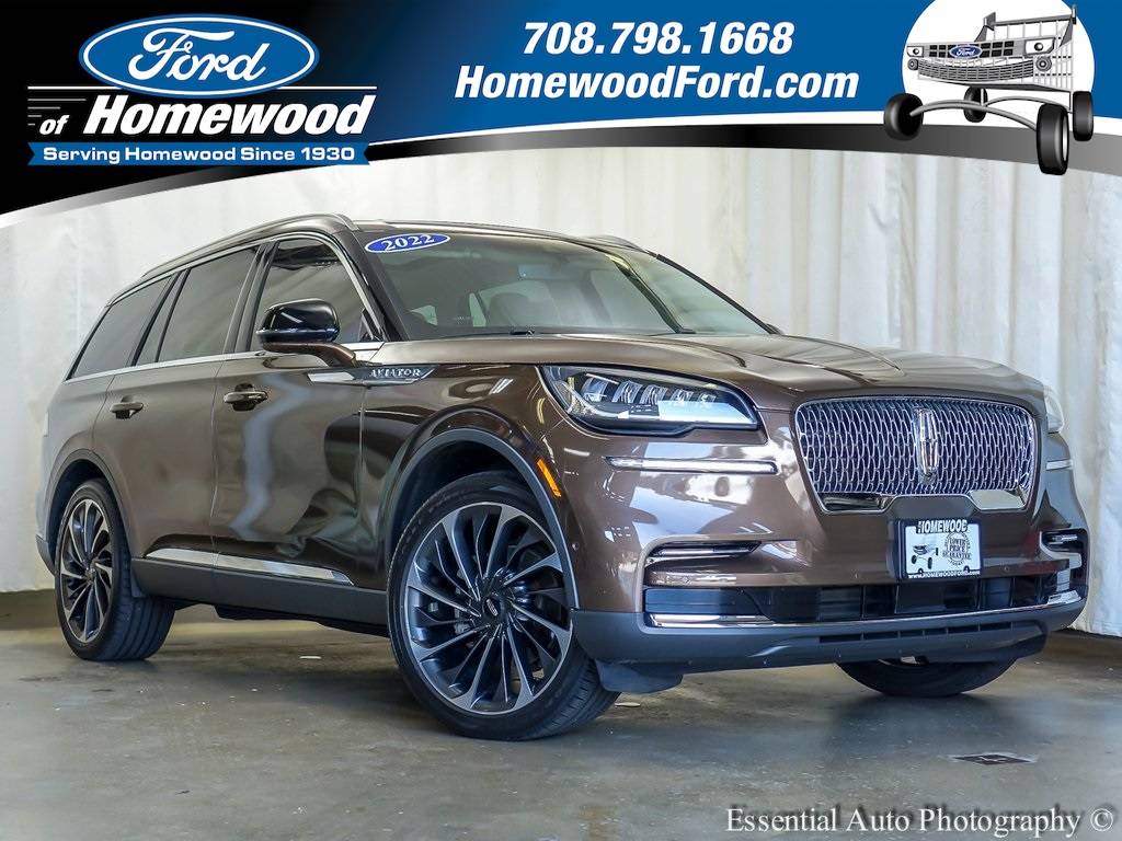 2022 Lincoln Aviator Reserve — SUV — 21,527 mi — Homewood, IL
