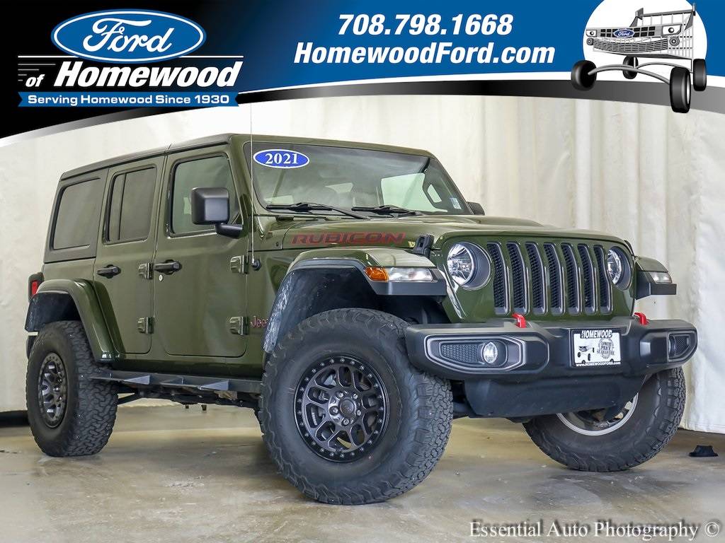 2021 Jeep Wrangler Rubicon — SUV — 42,738 mi — Homewood, IL