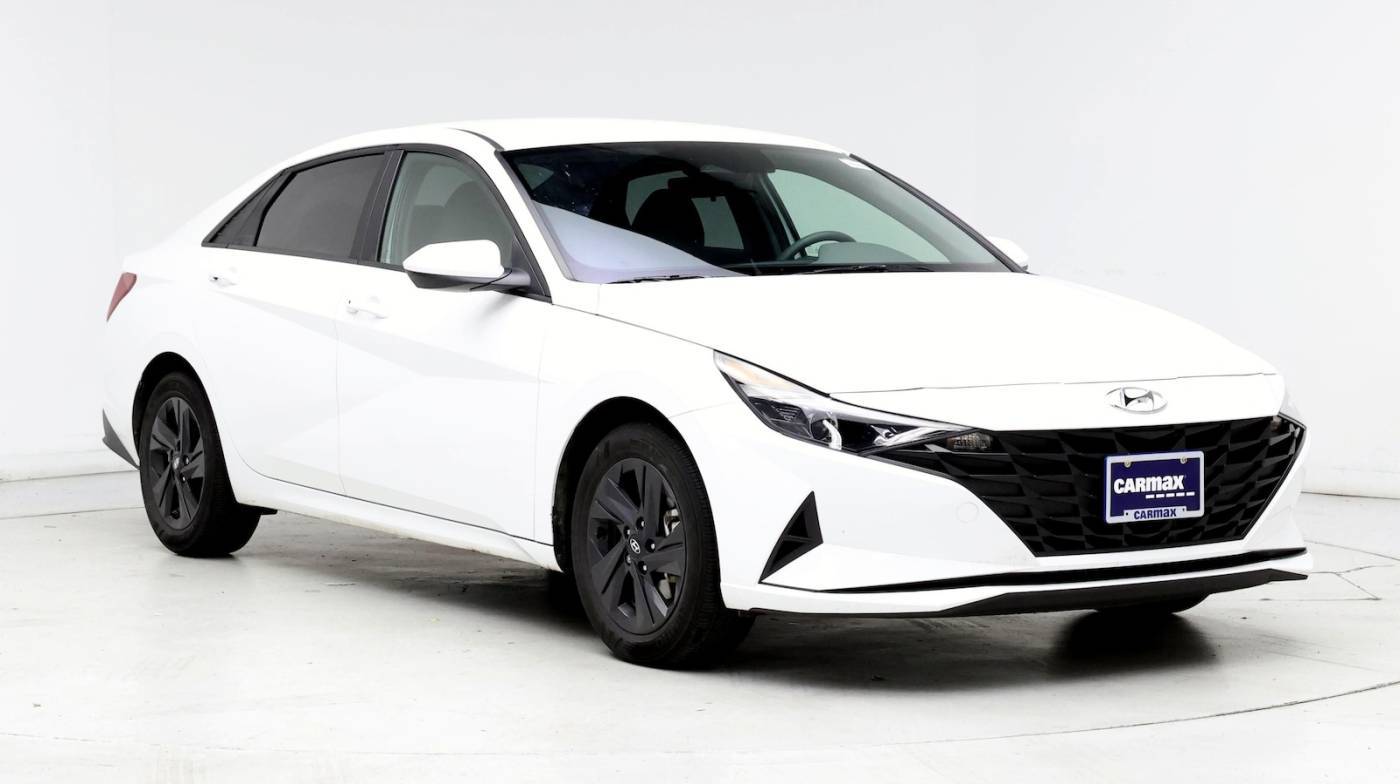 2023 Hyundai Elantra Hybrid Blue — Sedan — 30,110 mi — Salem, OR