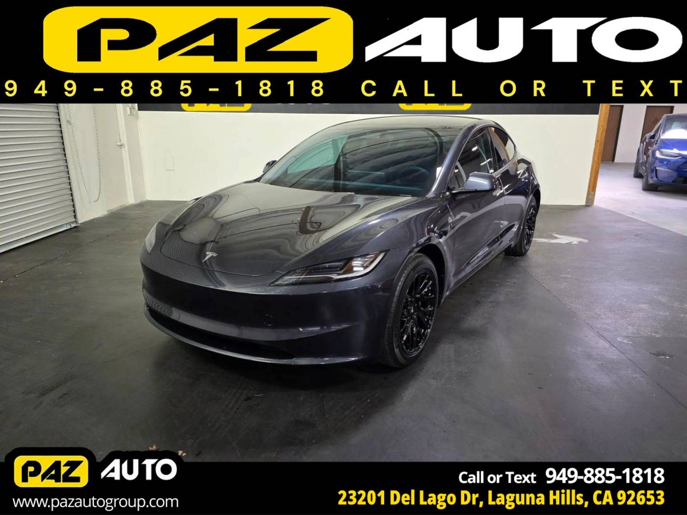 2025 Tesla Model 3 Long Range — Sedan — 1,767 mi — Laguna Hills, CA