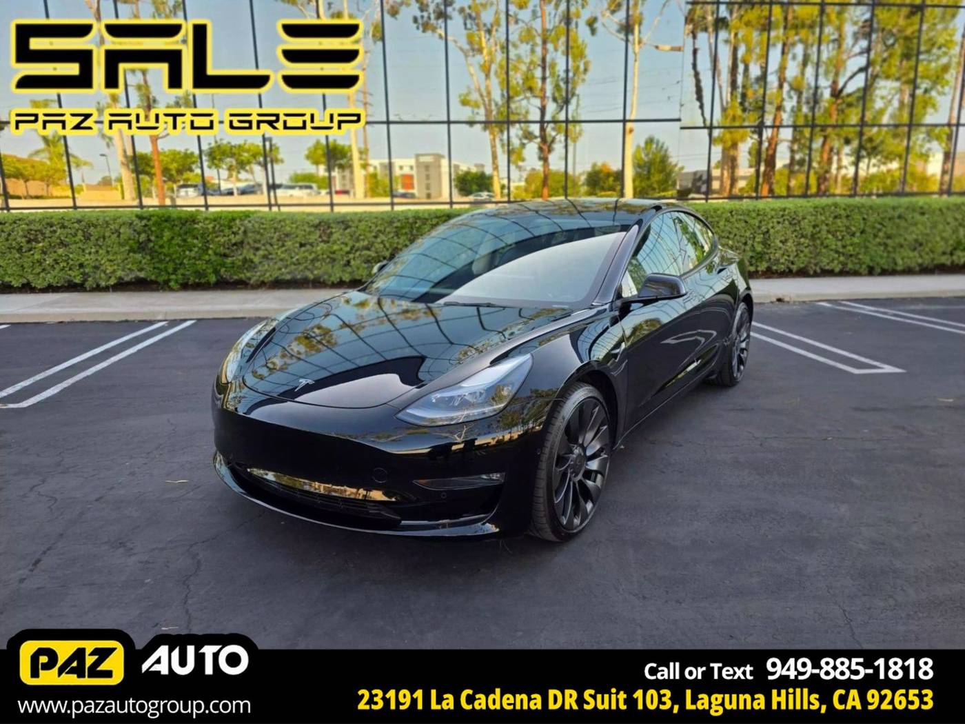 2022 Tesla Model 3 Performance — Sedan — 29,611 mi — Laguna Hills, CA