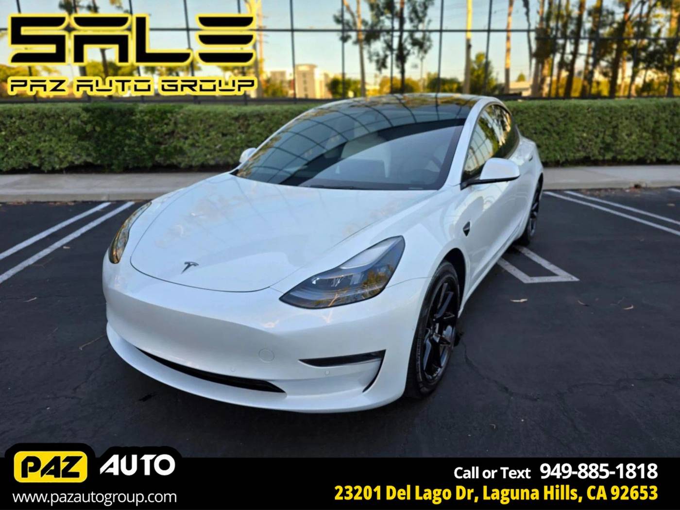 2022 Tesla Model 3 Long Range — Sedan — 41,554 mi — Laguna Hills, CA
