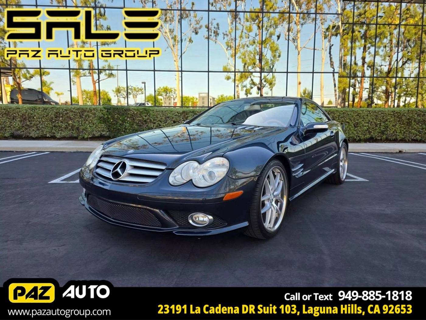 2007 Mercedes-Benz SL SL 550 — Convertible — 125,280 mi — Laguna Hills, CA