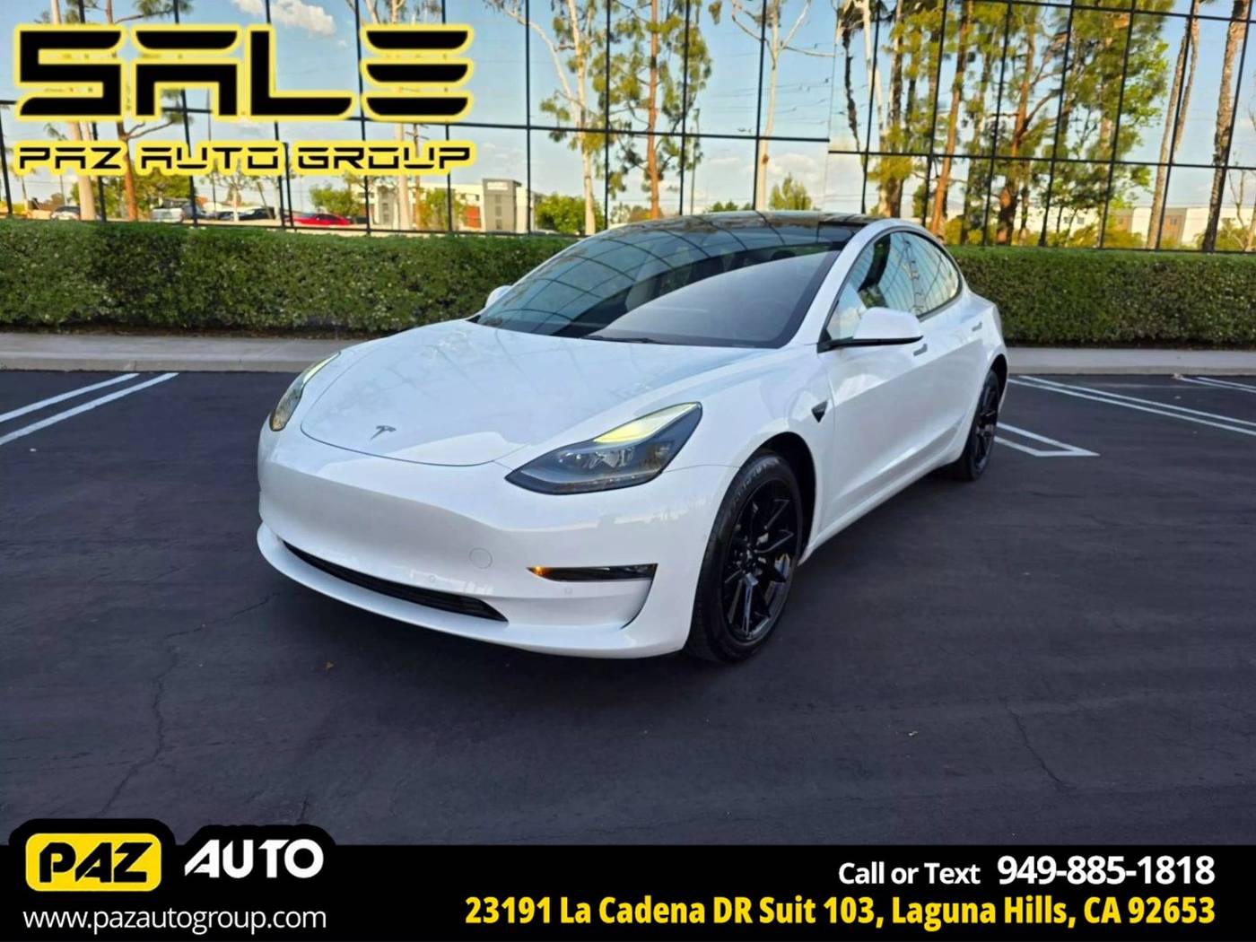 2022 Tesla Model 3 Long Range — Sedan — 18,651 mi — Laguna Hills, CA