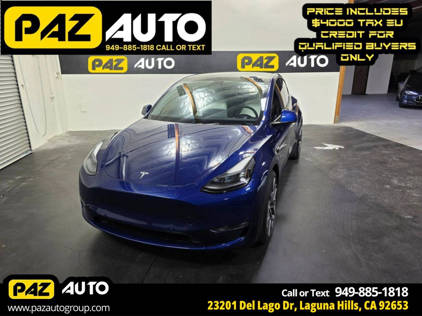 2022 Tesla Model Y Performance — SUV — 60,338 mi — Laguna Hills, CA