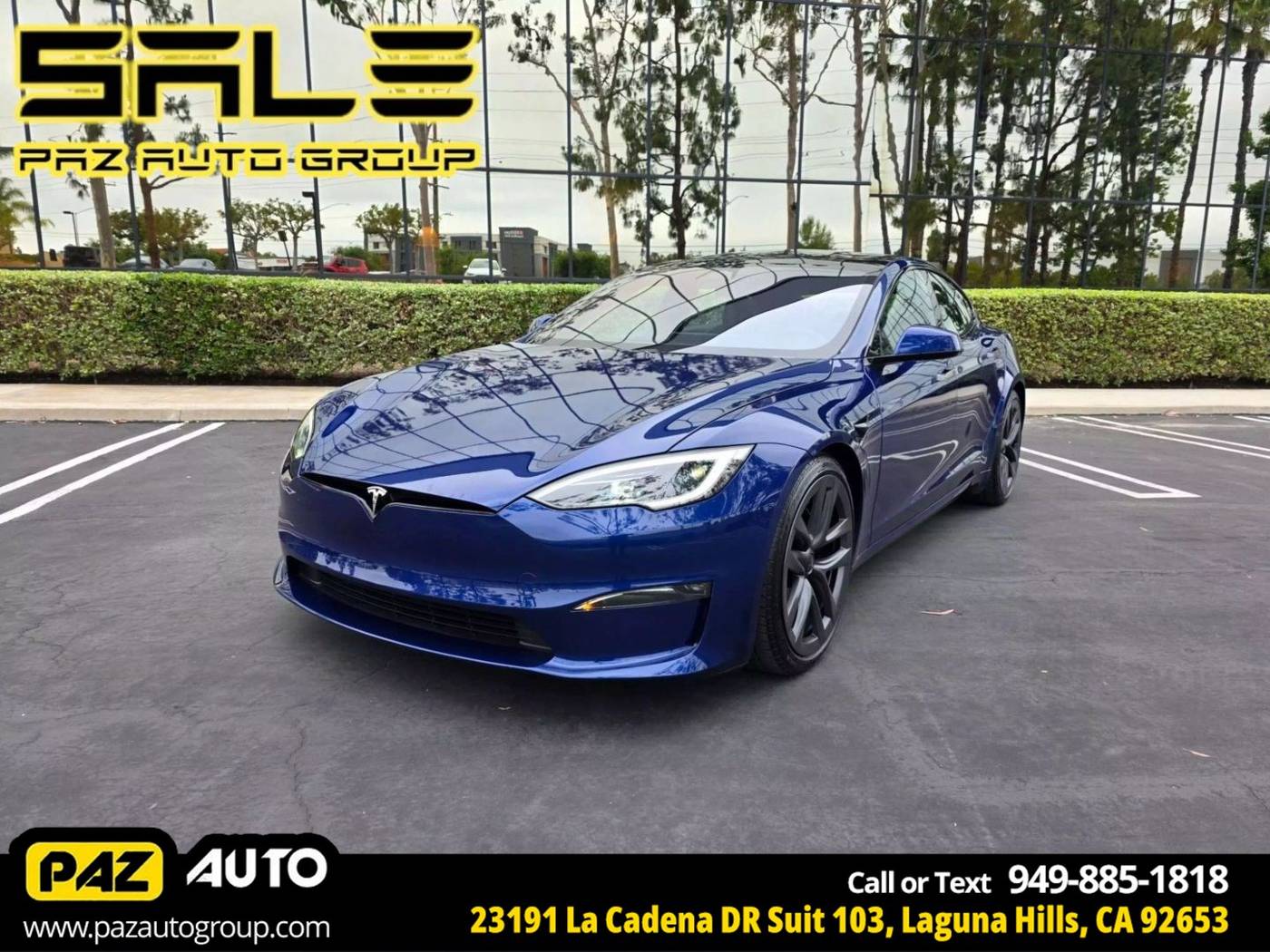 2023 Tesla Model S Standard Range — Hatchback — 8,854 mi — Laguna Hills, CA