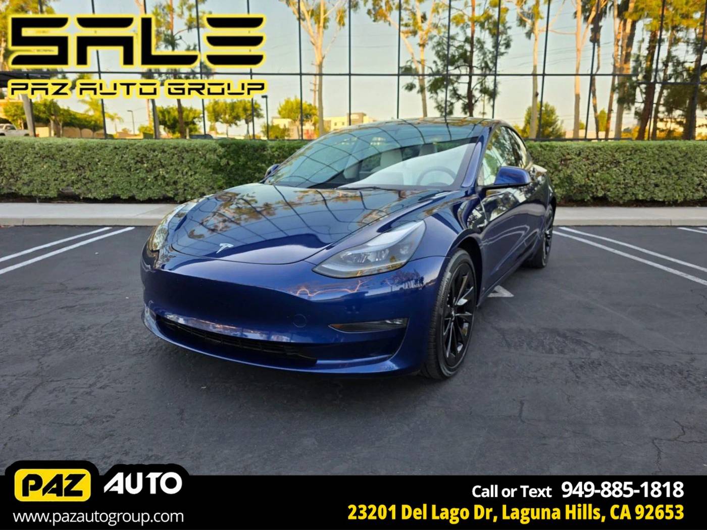2023 Tesla Model 3 Long Range — Sedan — 34,533 mi — Laguna Hills, CA