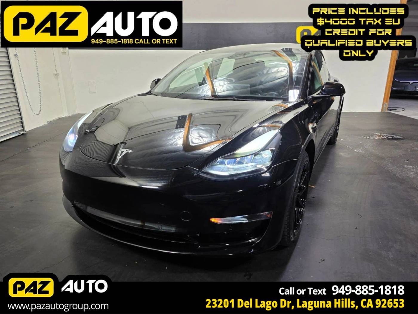 2022 Tesla Model 3 Long Range — Sedan — 31,051 mi — Laguna Hills, CA