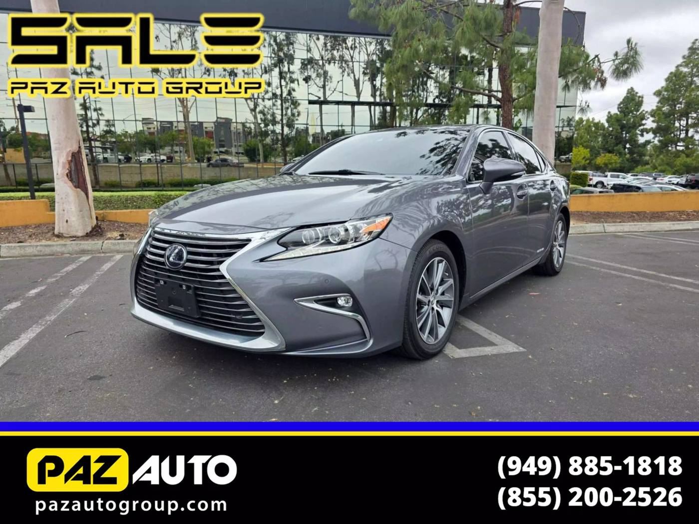 2017 Lexus ES ES 300h — Sedan — 165,966 mi — Laguna Hills, CA