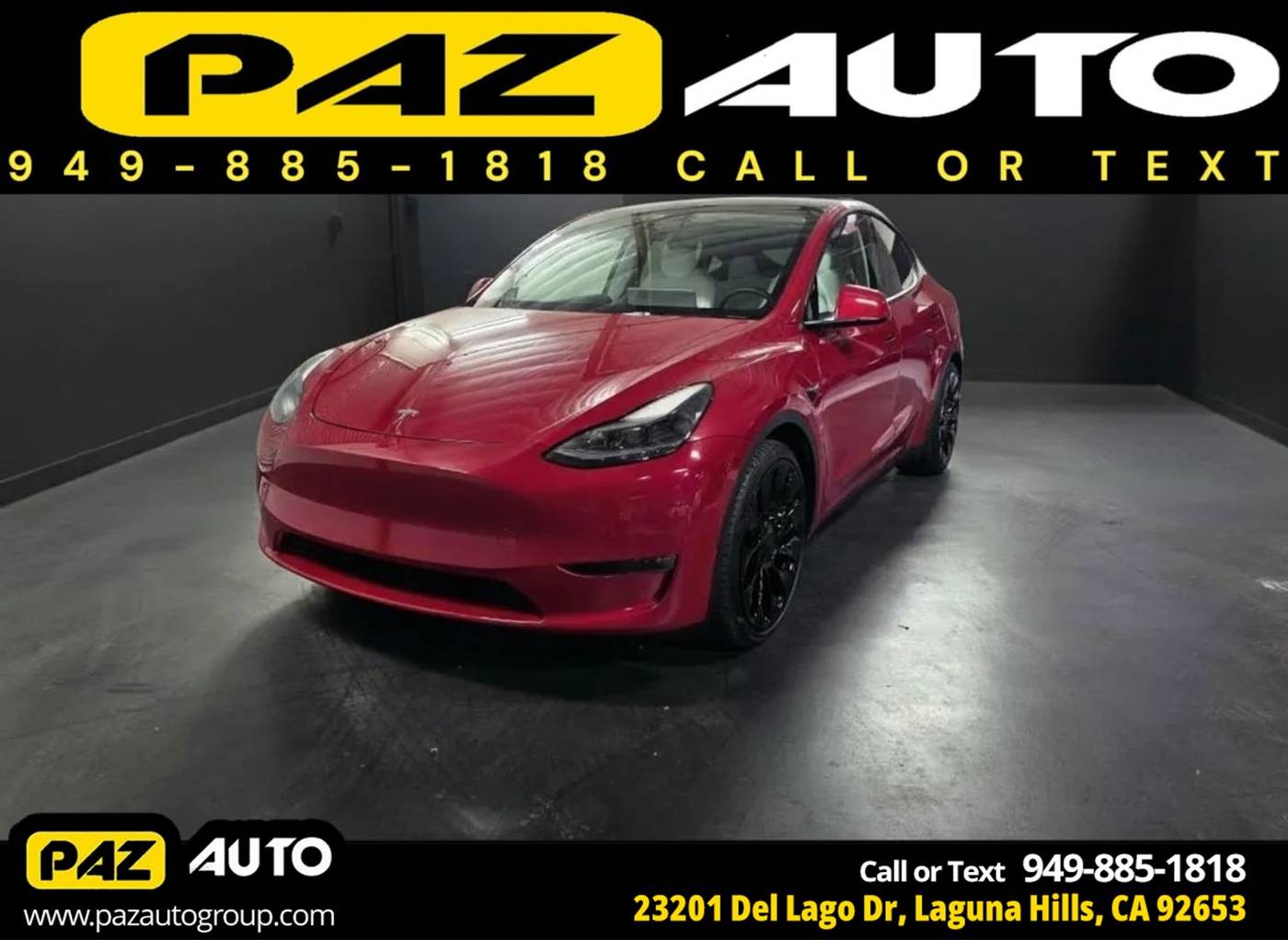 2022 Tesla Model Y Performance — SUV — 13,324 mi — Laguna Hills, CA