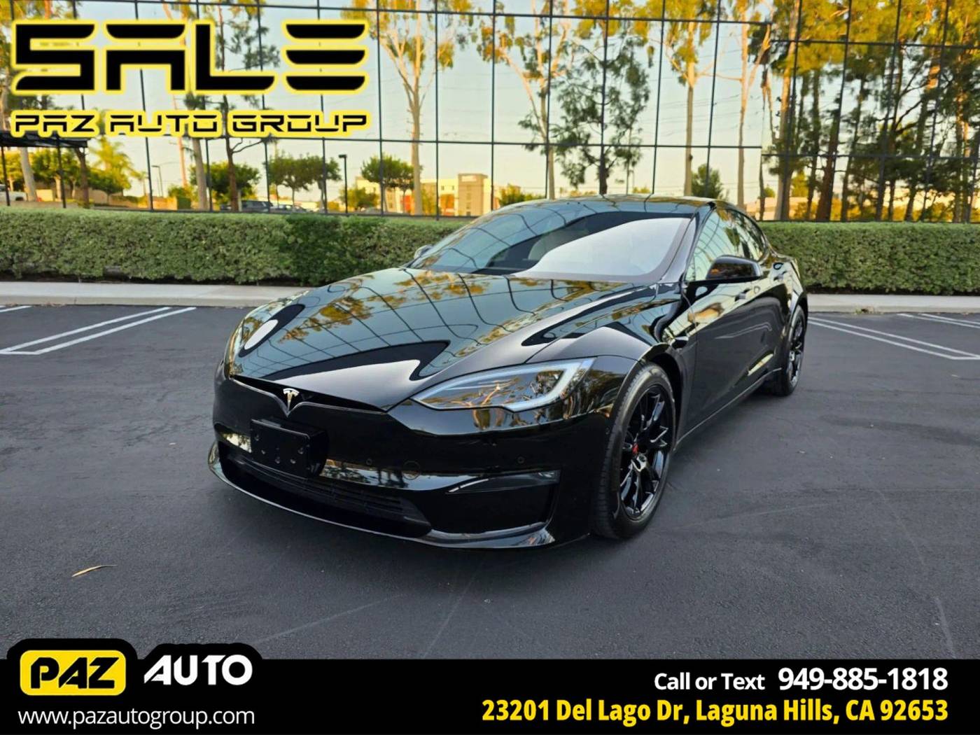 2022 Tesla Model S Long Range — Hatchback — 22,617 mi — Laguna Hills, CA