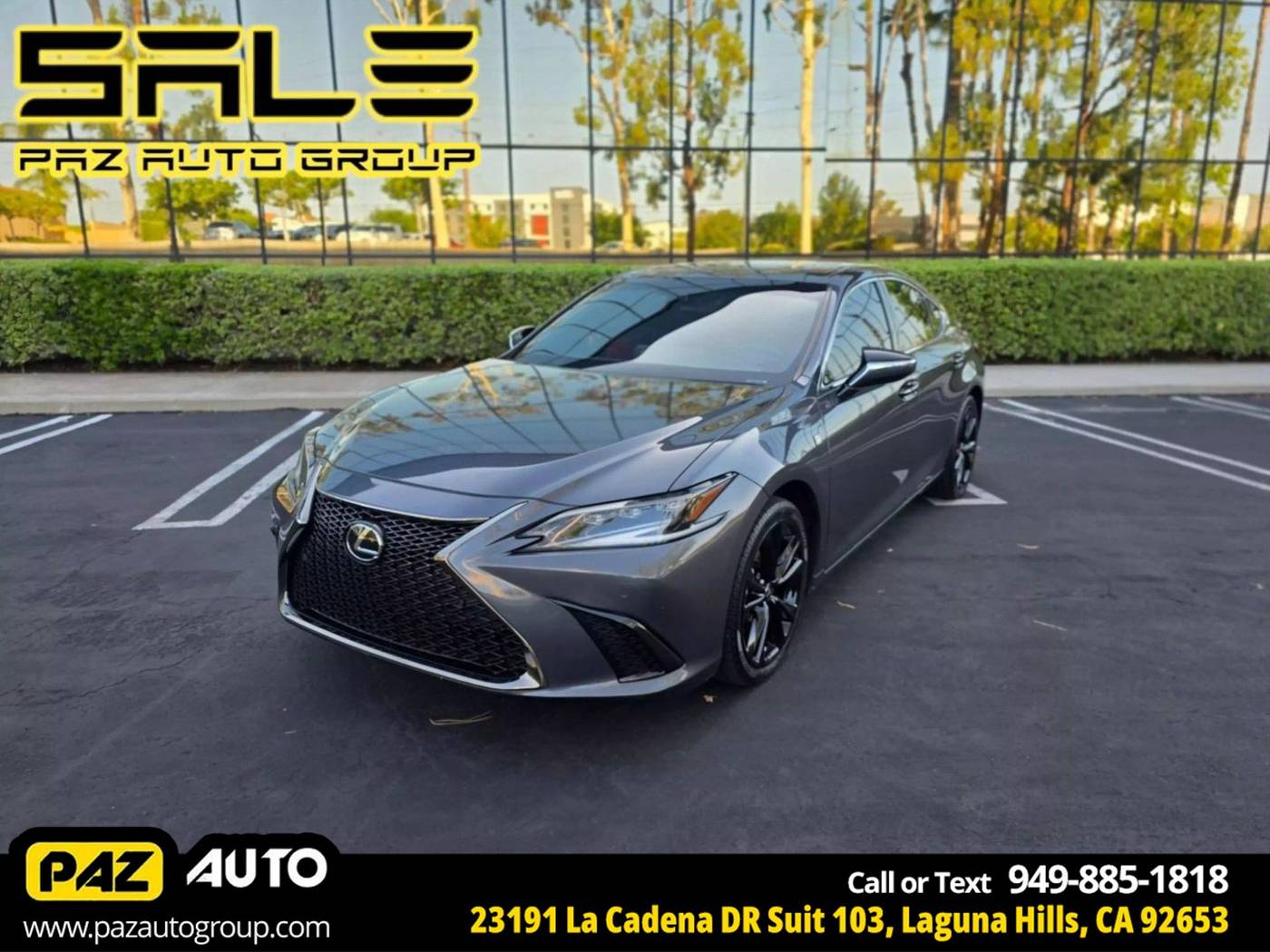 2023 Lexus ES ES 300h F SPORT — Sedan — 44,305 mi — Laguna Hills, CA
