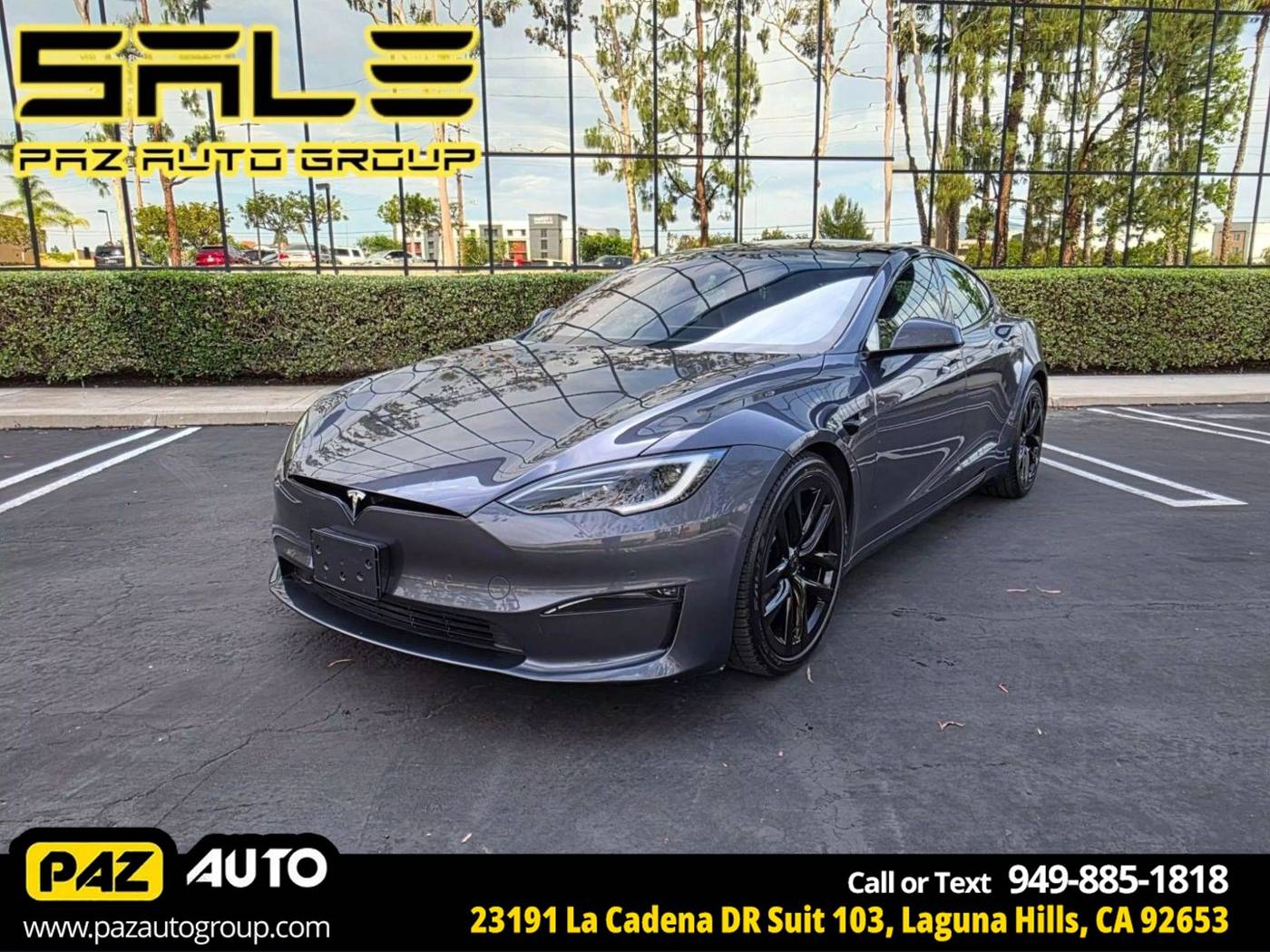 2022 Tesla Model S Long Range — Hatchback — 26,613 mi — Laguna Hills, CA