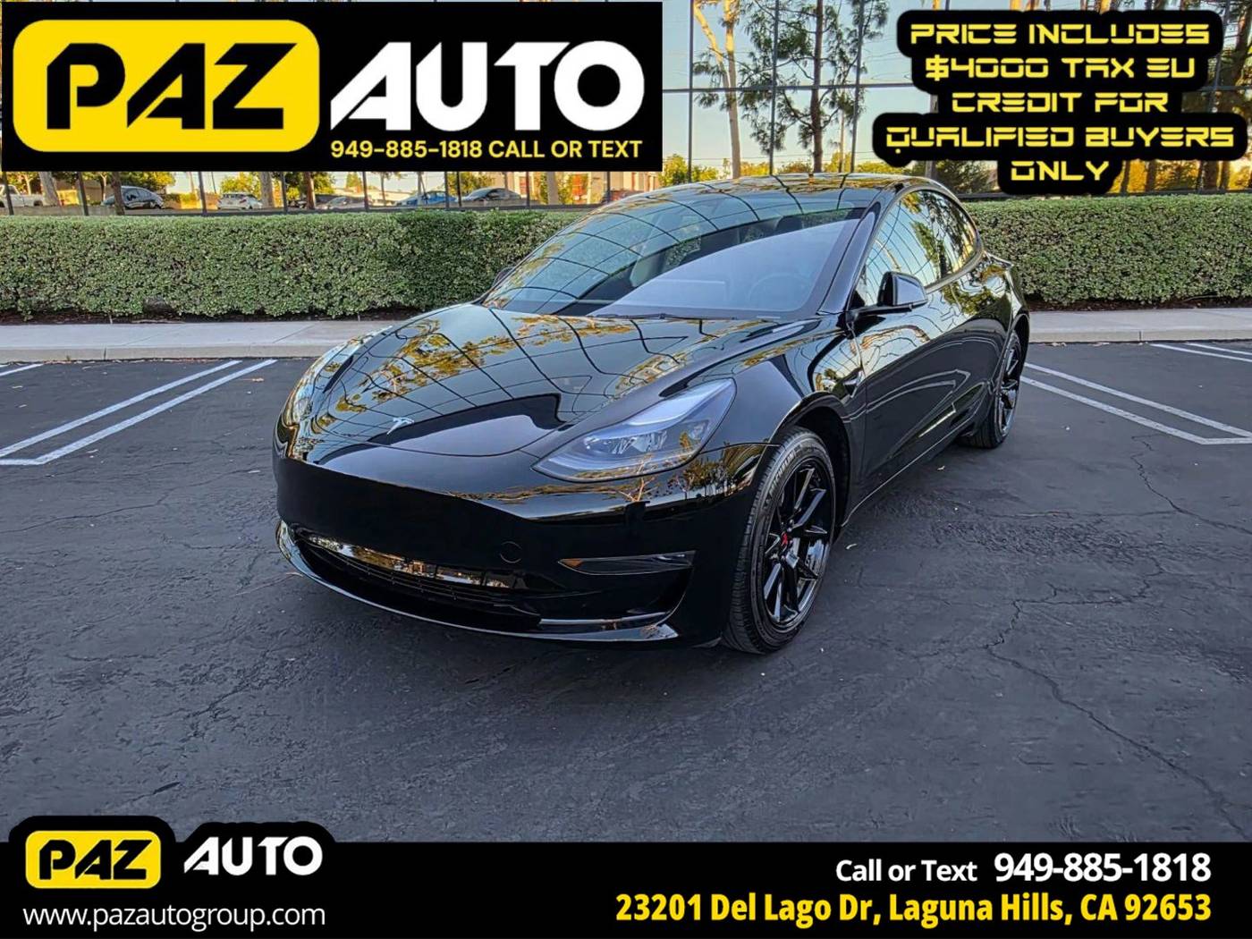 2023 Tesla Model 3 Model 3 — Sedan — 17,689 mi — Laguna Hills, CA