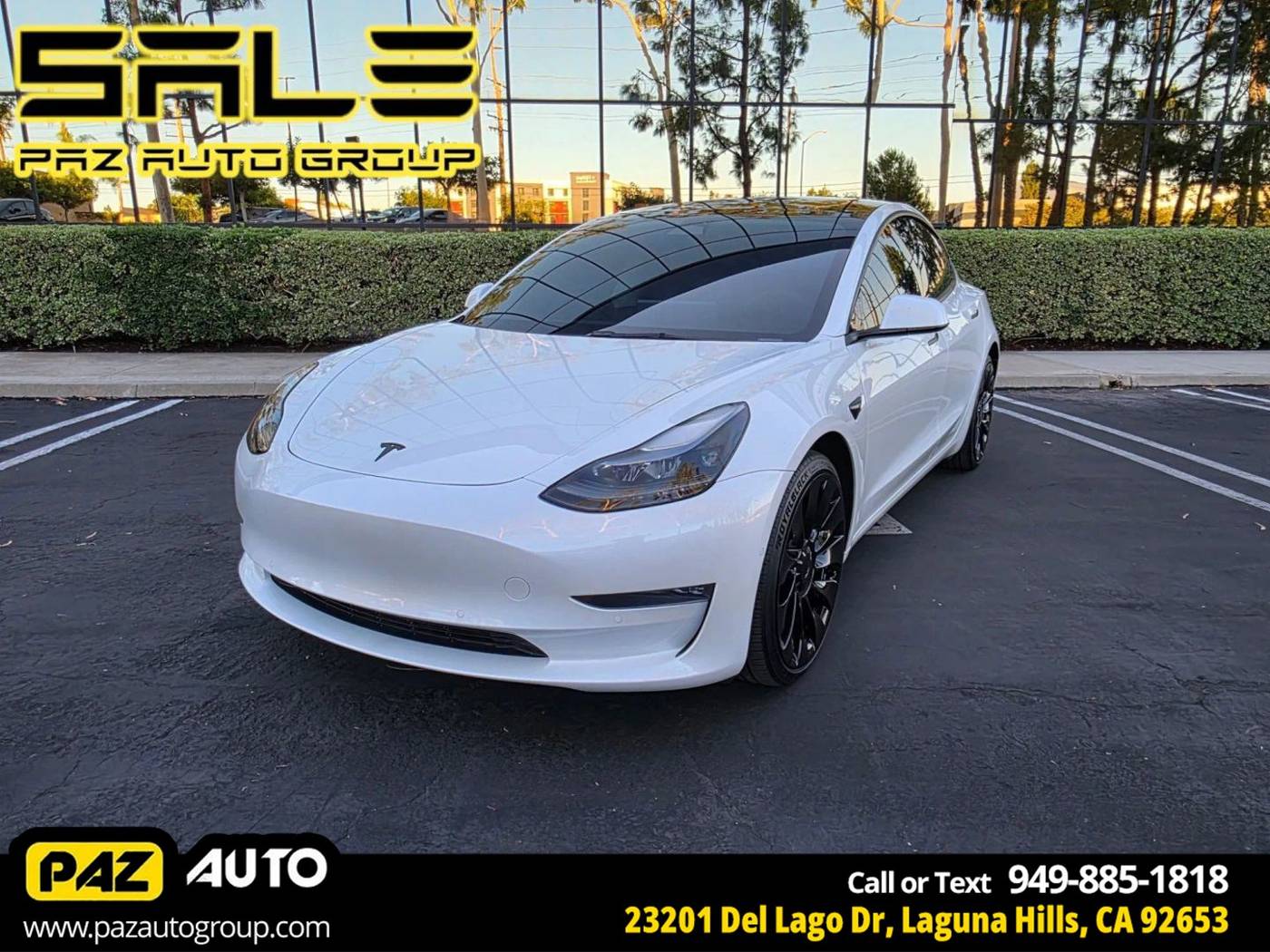 2022 Tesla Model 3 Performance — Sedan — 32,195 mi — Laguna Hills, CA