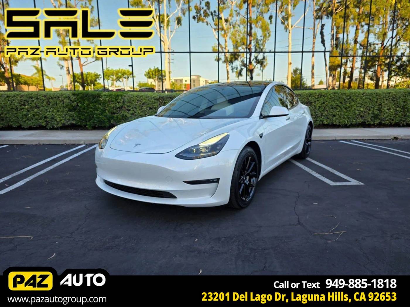 2022 Tesla Model 3 Long Range — Sedan — 48,520 mi — Laguna Hills, CA