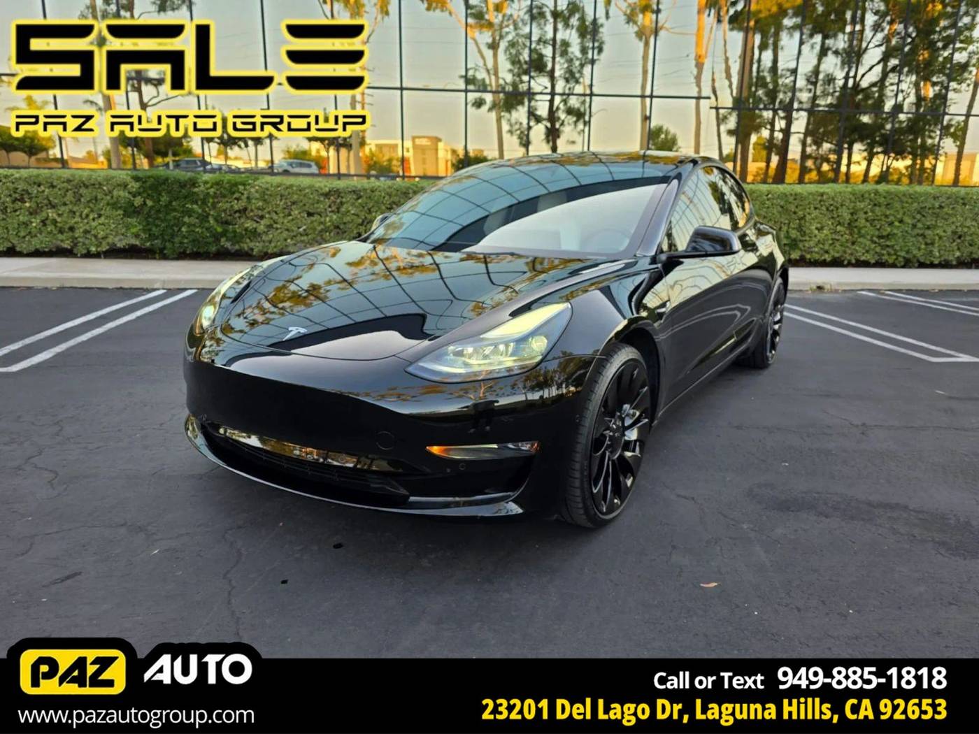 2022 Tesla Model 3 Performance — Sedan — 28,353 mi — Laguna Hills, CA